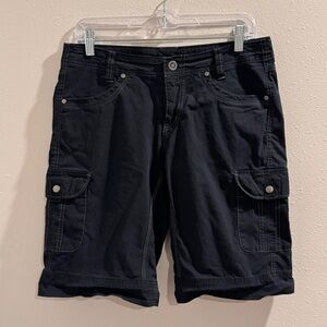 Kuhl Women’s 8 Vintage Patina Dye Cargo Shorts Comfort Outdoors Performance Wear